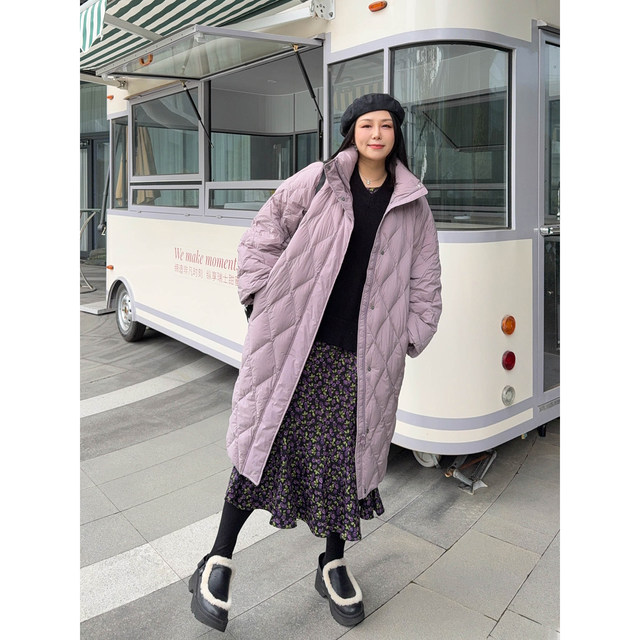 Sweet little woman's lace patchwork loose waist-covering belly-covering floral dress