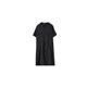 VOGANA Cannes home large size women's summer fashionable lazy pocket work skirt waist-hugging A-line dress

