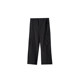 vogana Cannes home large size original handsome casual loose slim overalls for women large pocket straight trousers
