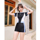 Yimeishan swimsuit for women one-piece flat corner swimming pool special quick-drying 2025 new hot spring for meat covering and slimming hot spring