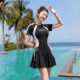 Yimeishan swimsuit women's high-end 2025 new split junior high school student swimming pool special hot spring quick-drying skirt