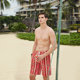 Yimeishan men's swimming trunks loose quick-drying beach pants five-point seaside vacation couple shorts can be put into the water Sanya