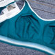 European and American wide shoulder straps without steel rings, shock-proof, large chest, small, large size sports underwear vest integrated