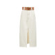 Zone x Vero Moda skirt 25 spring and summer street punk style high waist open fur wash denim skirt