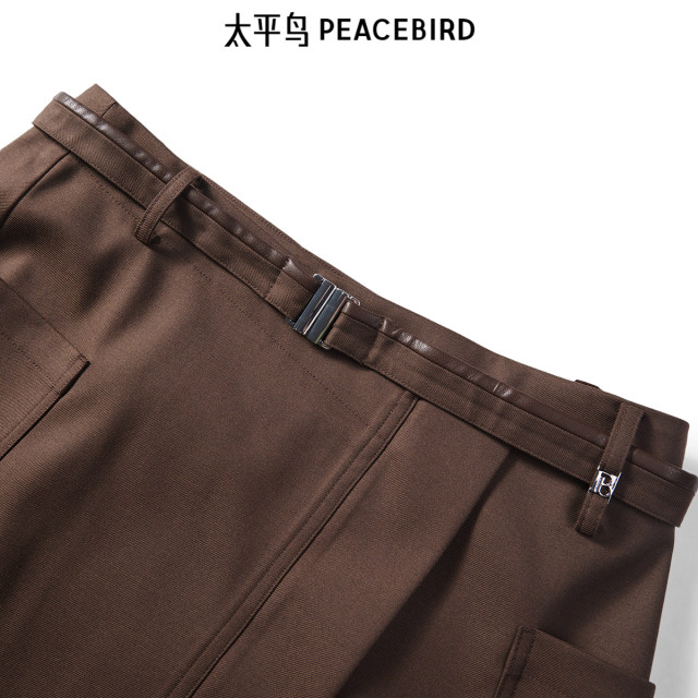 
Peacebird Women's Bath Style Skirt New High Waist A-line Short Skirt A1GEF1124