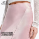 Taipingbird satin acetate glossy long skirt for women 2025 summer new style drooping A-line fishtail slimming skirt long