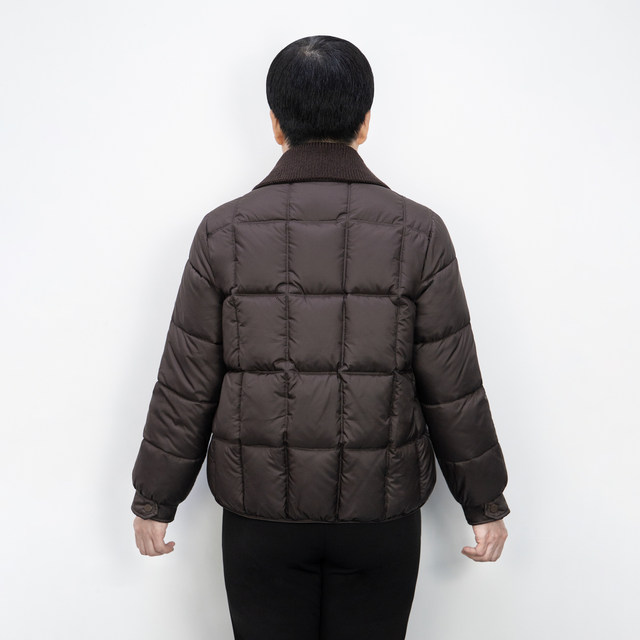 Mother in her 50s, winter coat, cotton coat, warm, comfortable and loose 2025 new style, middle-aged women's cotton coat, casual and age-reducing