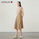 
Yizhihui Milk Milk Khaki Commuter A-line Skirt 2025 Spring