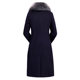 Large fur collar cashmere coat women's mid-length 2025 autumn and winter new middle-aged mother's wear waist wool woolen coat