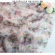 2025 spring and summer new three-dimensional embroidered floral mesh skirt high-waisted slim long skirt sweet fairy soft gauze skirt