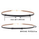 Simple skirt, thin belt, women's decorative dress, genuine leather, Korean style, versatile fashion, women's cowhide, thin belt, women's style