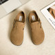 Fruits and Ken Shoes 2024 new autumn thick bottom retro soft bottom Bokken single shoes
