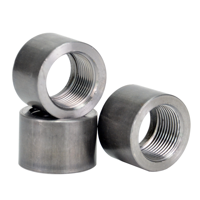 BSPT high pressure oil port PT carbon steel inner wire RC wrought iron single head inner wire RP inch cone thread ZG hydraulic welding head