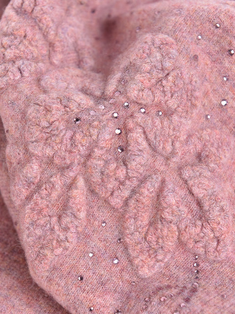 100% pure wool sweater for women, fashionable mother's thick sweater, autumn and winter clothing, large size knitted bottoming sweater for middle-aged and elderly women