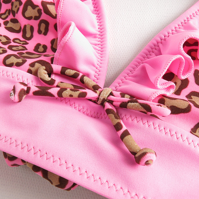 Children's swimsuit princess girl baby middle and large student split skirt bikini quick-drying hot spring swimsuit