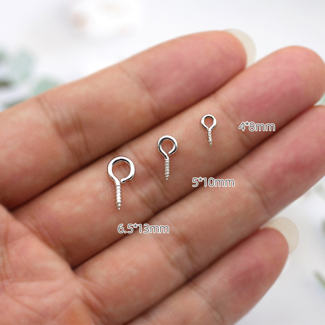 DIY handmade accessories, sheep eye screw screw nine -character screw screw screw nail sheep eye 9 -character screw