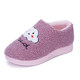 New women's winter cotton slippers all-inclusive and indoor confinement plus velvet thickened cold-proof warm home comfortable cotton shoes