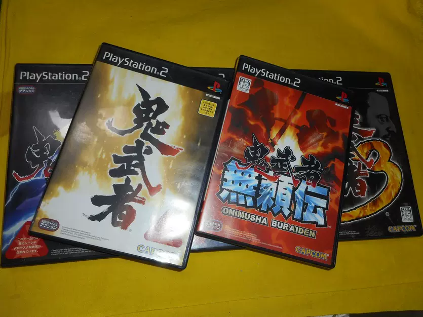 超优品ps2 鬼武者1 2 3 新鬼武者 无赖传 全套 超优品ps2 鬼武者1 2 3 新鬼武者 无赖传 全套