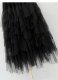 Liban LL668 irregular multi-layer mesh mid-length skirt for women in spring and autumn commuting black skirt soft cake skirt