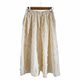 Craft fabric stereo gauze skirt female spring and autumn pocket splicing mid -long skirt commute A panton yarn skirt
