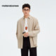 [Same style of American baby clothes] Metersbonwe men's clothing 2025 autumn simple commuter Oxford cotton shirt