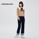 Metersbonwe sweater women's 2024 spring new style college pullover doll collar solid color sweet age-reducing women's sweater