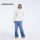 Metersbonwe Jeans Women's 2025 Spring New Style Design Straight Loose Simple Drawstring Pants