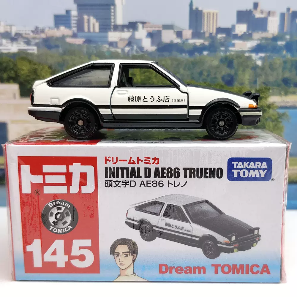 Tomica多美卡合金車模145頭文字d Ae86 Trueno藤原拓海initial D