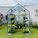 Outdoor gardening greenhouse greenhouse flower stand warm shed plant succulent flower room insulation shed sunshade rainproof warm room flower stand