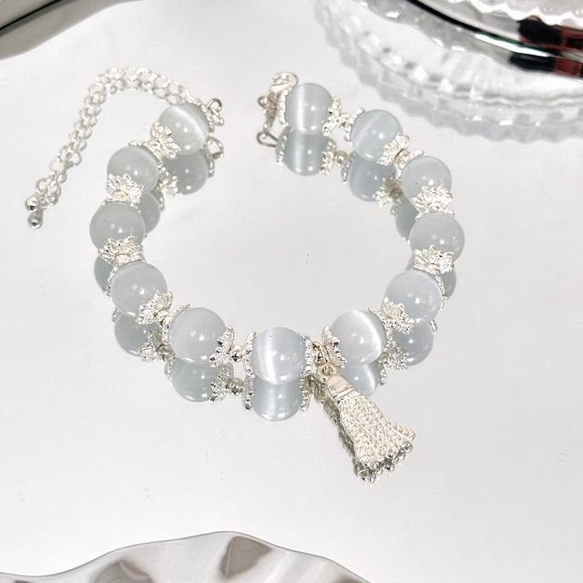 Bright silver alloy flower holder lotus beaded diy necklace bracelet spacer beads spacer handmade jewelry accessories