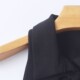 Lapel hollow embroidered shirt, new summer sleeveless short slim T-shirt, women's base shirt top 03282
