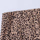 Leopard print skirt, new A-line mid-length skirt in summer, slim and versatile thin women's skirt K/16-4
