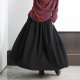 Xifeng brand autumn and winter wool cocoon skirt pineapple skirt versatile flower bud long skirt high-end Australian wool trumpet skirt