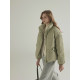 Thirty -three solid color simple hatless down jackets women autumn and winter new loose and warm thick jacket
