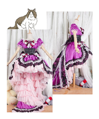 taobao agent [38th League] Ba Yun Ziyun Purple Fold Hell COS Gorgeous Cosplay Zima