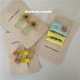 AIKO ACC Korean new children's fabric small fresh flowers hair clip BB clip bang clip