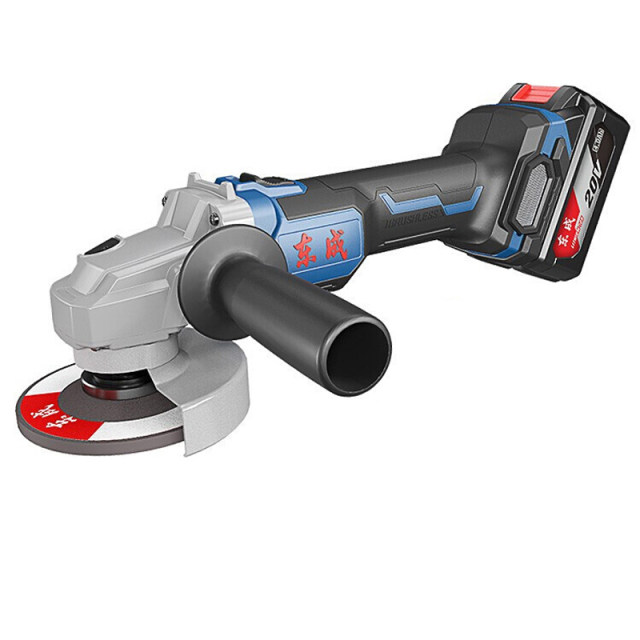 Dongcheng lithium electric angle grinder genuine Dongcheng angle grinder electric hand grinder rechargeable grinder grinder cutting machine