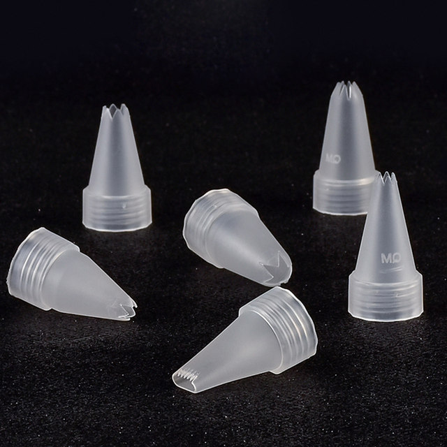 Rongtai DIY cream resin accessories piping with flower mouth baking cream homemade handmade DIY mobile phone case material