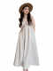 Sleeveless vest dress for women in summer 2025 new style of seaside vacation high-end halter neck sling beach skirt