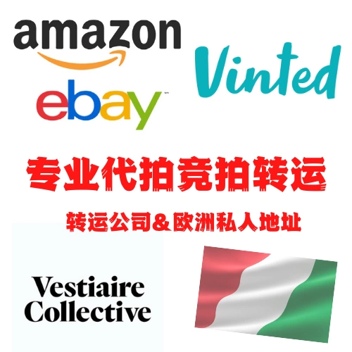 意大利欧洲德国英国ebay代购amazon亚马逊美国私人地址vinted转运