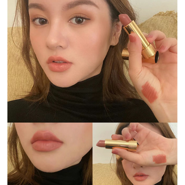 Gucci/Gucci Liccin Lip Balm satin light/matte/floral tube lipstick 25#505#Valentine's Day gift box
