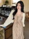 Large size fat sister hollow knitted cardigan jacket Female spring and autumn new covers with shawl shirt sunscreen shirt

