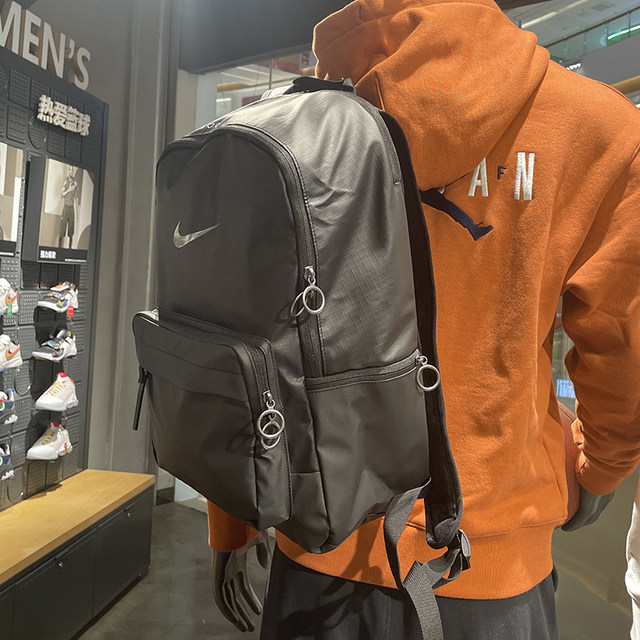 Nike waterproof junior high school student schoolbag sports travel computer backpack for men and women DN3592-010