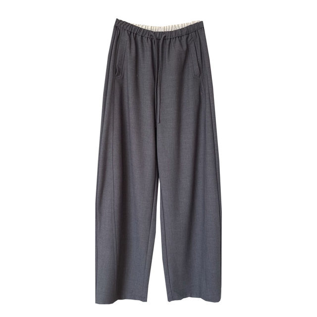 Clearance at a loss, no return or exchange for simple and high-end commuter suit casual pants draped and three-dimensional tailoring trousers for women