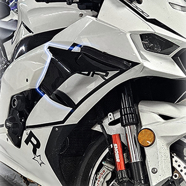 Wing出品 kawasaki-zx6r-winglets-