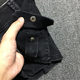 European station spring and autumn new skirt pants wild denim mini skirts to prevent light pleated skirts thin women's pants skirt
