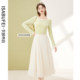 Gauze Fiyunrou 2025 spring new fairy style versatile mesh skirt sweet age-reducing slim skirt