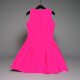 Fashionable and casual short versatile vest skirt 2025 spring women's retro sleeveless square collar high-end three-dimensional floral dress