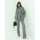COCOBELLA fashionable stand collar grain velvet casual short coat warm plush jacket SC33