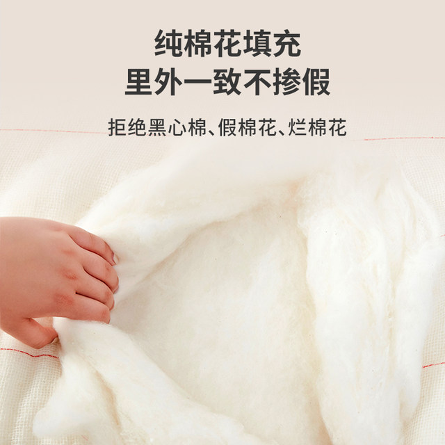 Children dedicated to Xinjiang long velvet quilt pure cotton quilt in the core autumn and winter thickened baby baby kindergarten winter
